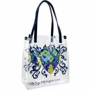 Brighton Summer Heart Clear Vinyl Tote Sophia Collection